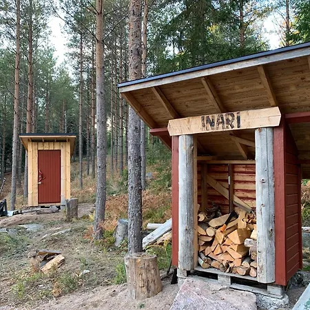 Lammastilan Laavu - Lean To Inarin Tila Luksusteltat *